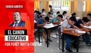 El canon educativo, por Percy Mayta-Tristán