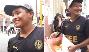 Alumno de la UNI vende helados durante examen de admisión y revela motivo: "Me falta una calculadora"