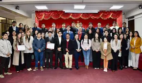 Corte de Cajamarca clausura tercer grupo de voluntariado 2025 con 62 jóvenes comprometidos con la justicia