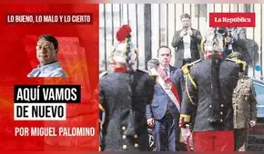 Aquí vamos de nuevo, por Miguel Palomino Aquí vamos de nuevo, por Miguel Palomino