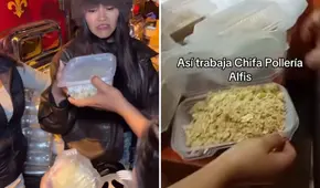 Chifa que vendió 100 chaufas a S/1.100 a tiktoker peruana se defiende tras ser acusado de servir poca comida: "Nos están difamando"