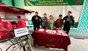 Golpe contra la criminalidad: intervienen a cuatro sujetos que estarían implicados en casos de extorsión en Piura