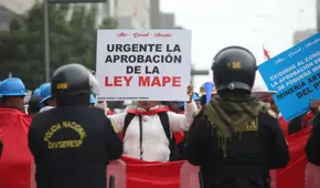 Mineros marcharán desde HOY para exigir la ampliación del Reinfo y la aprobación de Ley Mape