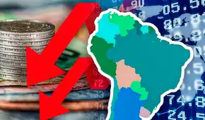 Los 3 países de América Latina con el peor crecimiento económico en este 2025, según pronóstico del FMI