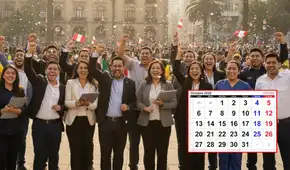 Trabajadores del sector público y privado en Perú podrían gozar de un nuevo feriado nacional en octubre: conoce la propuesta del Congreso