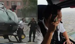 Marcha del 15 de octubre: José Jerí sobrevoló el Centro de Lima en helicóptero para supervisar movilizaciones