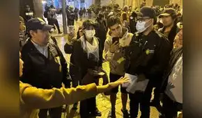 Fiscalía abre investigación preliminar contra policías que habrían disparado perdigones a manifestantes Fiscalía abre investigación preliminar contra policías que habrían disparado perdigones a manifestantes