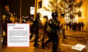 UNMSM sobre afirmaciones del ministro del Interior: "Exigimos rectificarse en sus penosas declaraciones"