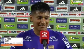 Piero Cari se emociona tras anotar su primer gol con Alianza Lima en el triunfo 3-1 ante Sport Boys: "Mi mamá está en las buenas y las malas"