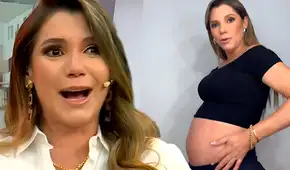 Alexandra Hörler se quiebra y confiesa que padece delicada condición que afecta su embarazo a poco de dar a luz: "No ha sido fácil"