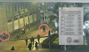 Divise envió a la marcha 5 grupos de policías vestidos de civil