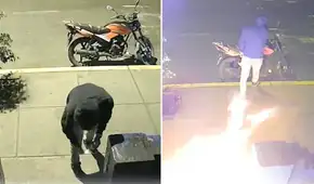 Prenden fuego a fachada de local de exportaciones en La Victoria: extorsionadores exigen S/50 mil de cupo