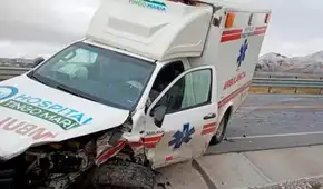 Ambulancia que trasladaba a niña de 3 años con quemaduras a Lima sufre accidente en carretera de Pasco y deja 5 heridos Ambulancia que trasladaba a niña de 3 años con quemaduras a Lima sufre accidente en carretera de Pasco y deja 5 heridos