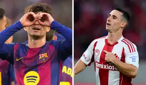 Alineaciones de Barcelona ante Olympiacos por la Champions League 2025-26 con Lamine Yamal