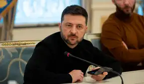 Presidente de Ucrania, Volodimir Zelenski, declara que está dispuesto a asistir al encuentro Trump-Putin