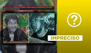 Es impreciso que manifestantes de la 'Generación Z' borraron mural de Dragon Ball Z en La Victoria: creadores homenajearon a 'Trvko'