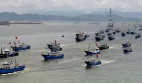 Advierten pesca ilegal de pota por flotas asiáticas y piden medidas urgentes de control