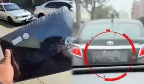 Así opera el mercado negro de láminas polarizadas en Lima para placas vehiculares que facilitan extorsiones