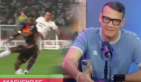 Diego Penny indignado tras ver patada de Santamaría a Lucumí en triunfo de Universitario: "No seas malo, recontra roja"