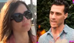 Maju Mantilla tiene tensa reacción con reportero de 'Amor y fuego' ante constantes preguntas sobre Gustavo Salcedo