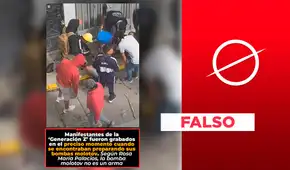 Video de manifestantes preparando bombas molotov no son de la protesta de la "Generación Z” del 15 de octubre