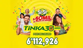 Sorteo de La Tinka del 22 de octubre: resultados completos y ganadores del Pozo Millonario