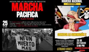 Generación Z convoca a nueva marcha para este 25 de octubre tras asesinato de Eduardo Ruiz