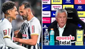 Néstor Gorosito destaca papel de Hernán Barcos y Paolo Guerrero en Alianza Lima: “Son 2 muchachos de jerarquía”