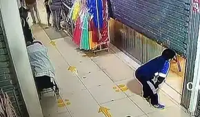 Trujillo: menor fue manipulado para sustraer pertenencias en centro comercial