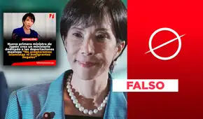 La primera ministra de Japón no creó un ministerio de deportaciones masivas: Embajada del Japón en el Perú lo desmiente
