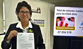 Elecciones 2026: Reniec publicará padrón electoral entre el 27 y el 31 de octubre