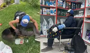 Queman a hombre y su perrito mientras dormían en la Costa Verde, San Miguel: piden ayuda para sus tratamientos