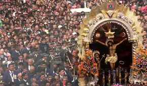 Señor de los Milagros EN VIVO: sagrada imagen recibe homenajes en su paso por calles del Callao