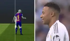 El meticuloso offside que le cobraron al Real Madrid para anular un golazo de Kylian Mbappé ante Barcelona