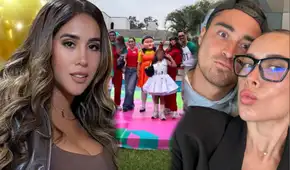 Melissa Paredes se reencuentra con Ale Venturo durante el cumpleaños de su hija mayor con Rodrigo Cuba