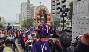 El Señor de los Milagros volvió al primer puerto: las calles del Callao se tiñeron de morado tras 22 años
