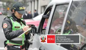 Este es el beneficio que brinda el MTC para los conductores que durante 2 años no hayan registrado infracciones a nivel nacional