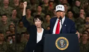 Donald Trump y Sanae Takaichi prometen una 'nueva edad de oro' entre Estados Unidos y Japón Donald Trump y Sanae Takaichi prometen una 'nueva edad de oro' entre Estados Unidos y Japón