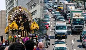 ¿Dónde hay cierre de calles por la procesión del Señor de los Milagros? Revisa las rutas alternas