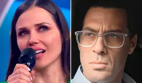 Gustavo Salcedo acompaña a Maju Mantilla en el velorio de su madre, Elvia García