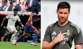 Vinícius Jr. se disculpó con hinchas del Real Madrid por enojarse al ser cambiado en el clásico, pero no mencionó a Xabi Alonso