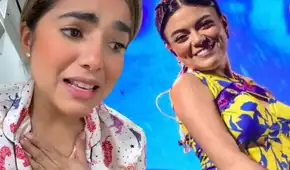 Susana Alvarado comete error en concierto de Corazón Serrano en vivo, pero Briela Cirilo interviene y salva la canción