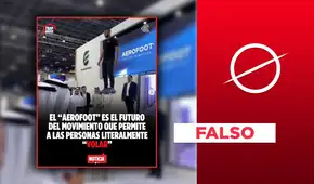 Estas "zapatillas voladoras" no están a la venta y tampoco existen: es un montaje