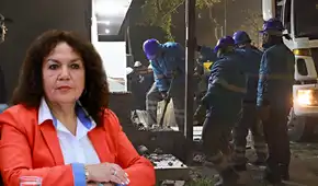 Así fue la demolición de parte de la casa de María Acuña: "Tiene que obedecer la ley como todos", dice Municipalidad de Surco