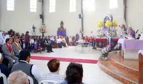 Presidente de la Cote del Santa participó en misa en honor al Señor de los Milagros