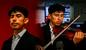 Estudia Computación Científica en UNMSM por su papá, pero ahora brilla como violinista a sus 22 años: "Quiero seguir tocando" Estudia Computación Científica en UNMSM por su papá, pero ahora brilla como violinista a sus 22 años: "Quiero seguir tocando"