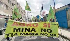 Tía María: Pobladores del Valle de Tambo recurren al Poder Judicial para detener proyecto de Southern