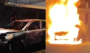 Delincuente incendia carro de comisario frente a su casa en Huacho: PNP especula represalia por su labor Delincuente incendia carro de comisario frente a su casa en Huacho: PNP especula represalia por su labor