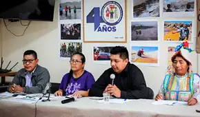 Congresistas que votaron a favor de eliminar la Comisión de Pueblos son "traidores"