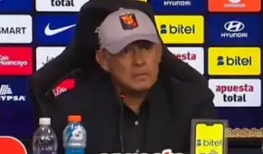 Juan Reynoso se quejó por las decisiones arbitrales tras empatar contra Alianza Lima: "Sigamos siendo cómplices"